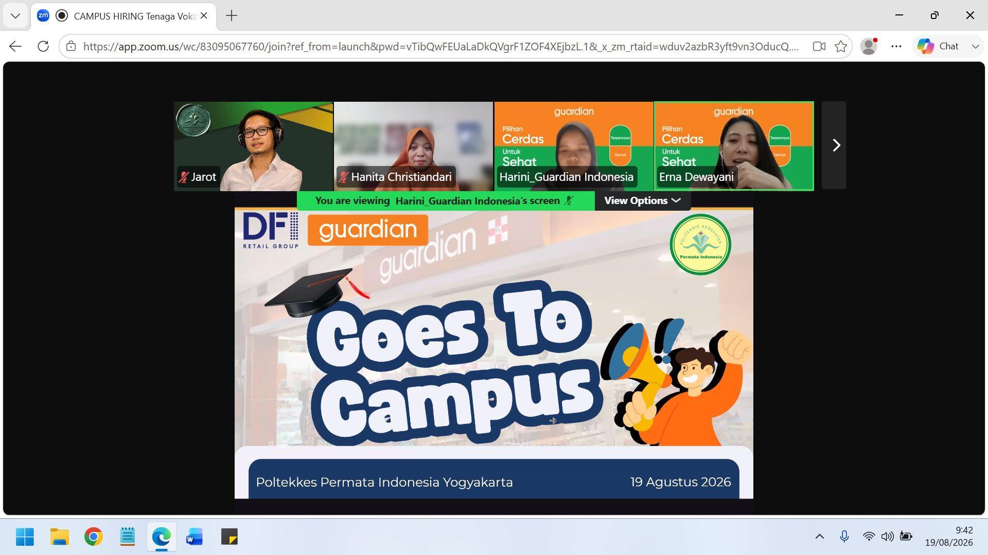 Guardian Go to Campus Hadirkan Wawasan dan Peluang Karier bagi Mahasiswa